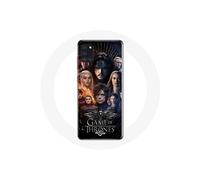 Coque pour Samsung Galaxy A21S Game of Thrones Saison 8 Le Trône de Fer L'affiche de L'équipage Logo Aigle Gris