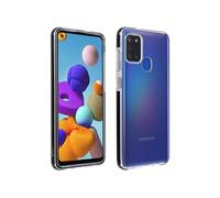 Coque pour Samsung Galaxy A21s Rigide Antichoc Contour Renforcé Transparent