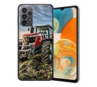 Coque pour Samsung Galaxy A23 5g originale Vehicule Massey Fergusson tractor | Housse smartphone antichoc, Etui téléphone souple, Bumper Ultra Mince Collection Tracteur Agricole, Modele 5g / 6.6 "