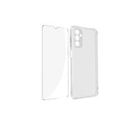 Coque pour Samsung Galaxy A23 5G Silicone Souple Film Verre Trempé transparent