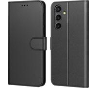 Coque pour Samsung Galaxy A25 5G, Coque Samsung A25 5G,Etui Protection Housse Premium en Cuir PU, Emplacements Cartes , Pochette Flip Case Pour Book Noir, Samsung A25 5G