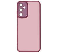 Coque pour Samsung Galaxy A25 5G Dos Rigide Fumé Bloc Caméra Protégé Bordeaux