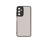 Coque pour Samsung Galaxy A25 5G Dos Rigide Fumé Bloc Caméra Protégé Noir