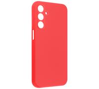 Coque pour Samsung Galaxy A25 5G Semi-rigide Soft-touch Anti-traces Rouge