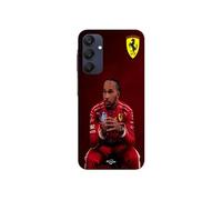 Coque Pour Samsung galaxy A25 Hamilton Scuderia Ferrari official wallpaper