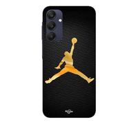 Coque Pour Samsung galaxy A25 Jordan logo 23 nike basketball couleur dorée Maniacase