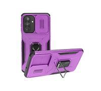 Coque pour Samsung Galaxy A26 Bague Support Cache caméra Violet