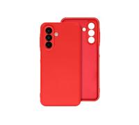 Coque pour Samsung Galaxy A26 Semi-rigide Soft-touch Anti-traces Rouge
