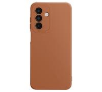 Coque pour Samsung Galaxy A26 Silicone Lisse Bloc Caméra Protégé Marron