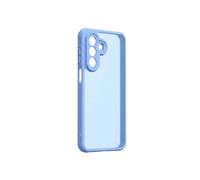 Coque pour Samsung Galaxy A27 - Dos Givré, Contours Renforcés Antichoc Bleu clair