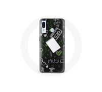 Coque pour samsung galaxy A30 Music clé de sol