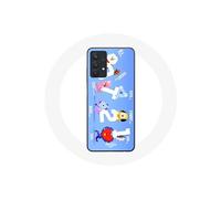 Coque pour Samsung Galaxy A32 5G BTS Bangtan Sonyeondan BT21 Van Tata Chimmy Cooky Rj Koya Shooky Et Mang