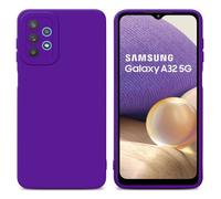 Coque pour Samsung Galaxy A32 5G en FLUID VIOLET FONCÉ Antichoc Protection Case