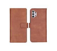 imoshion Étui de télephone portefeuille pour Samsung Galaxy A32 (5G) - Marron