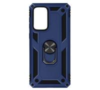 Coque pour Samsung Galaxy A33 5G Antichoc Bi-matière Bague Support Vidéo bleu nuit