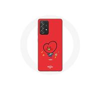 Coque pour Samsung Galaxy A33 5G BTS Bangtan Garçons BT21 TATA V Fond Rouge