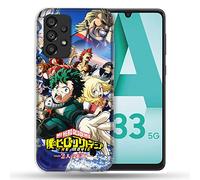 Coque pour Samsung Galaxy A33 5G Manga My Hero Academia Affiche