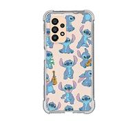 Coque pour Samsung Galaxy A33 5G Officiel de Lilo & Stitch Motif Renforcé Transparent pour protéger votre téléphone. Choisissez le type de coque que vous aimez avec licence officielle Disney
