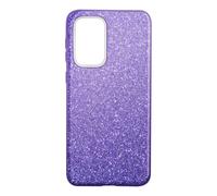 Coque pour Samsung Galaxy A33 5G Paillette Amovible Silicone Semi-rigide violet