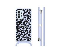 Coque pour Samsung Galaxy A33 en silicone Animal Lilas