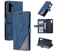 Coque pour Samsung Galaxy A34 5G Étui en Cuir,Magnétique Etui Housse pour Samsung SM-A346E/DSN Galaxy A34 5G / SM-A346M/DSN SM-A346B/DSN SM-A346M/N SM-A3460 Étui Téléphone Blue