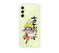 Coque pour Samsung Galaxy A34 5G Officiel Naruto, Baby Ramen pour protéger votre téléphone portable Coque en silicone transparent souple avec licence officielle
