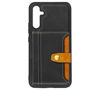 Coque pour Samsung Galaxy A34 5G Portefeuille Fonction Support Versa Case Noir