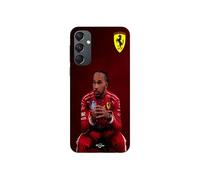 Coque Pour Samsung Galaxy A34 Hamilton Scuderia Ferrari official wallpaper