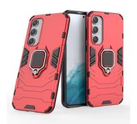 Coque pour Samsung Galaxy A35 5G Housse Antichoc avec Anneau Rotatif Aimant Etui Magnétique Rigide Dure Armure Bague Support Armure Renforcée (Samsung Galaxy A35 5G, Rouge)
