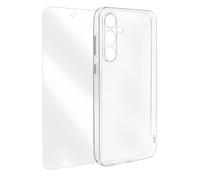 Coque Pour Samsung Galaxy A35 Antichoc Avec Verre Trempé 9h 4smarts Transparent