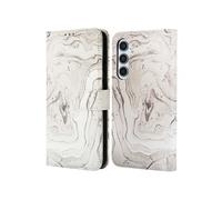 Coque pour Samsung Galaxy A35 Similicuir Sandy Marbre