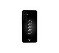 Coque Pour Samsung Galaxy A36 Logo De Voiture Audi Front Noir