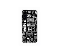 Coque Pour Samsung Galaxy A36 Nike air logo Download Nike Graffiti Noir et blanc