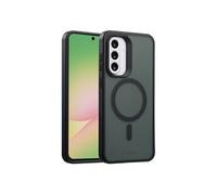 Accezz Coque Givrée Robuste avec MagSafe pour Samsung Galaxy A36 / A56 - Noir