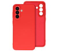 Coque pour Samsung Galaxy A36 Semi-rigide Soft-touch Anti-traces Rouge