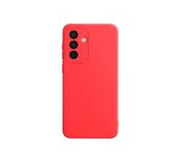Coque pour Samsung Galaxy A36 Silicone Lisse Bloc Caméra Protégé Rouge