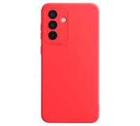 Coque pour Samsung Galaxy A36 Silicone Lisse Bloc Caméra Protégé Rouge