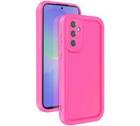 Coque pour Samsung Galaxy A36 Silicone Soft Touch Bordures Surélevées Fuchsia