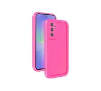 Coque pour Samsung Galaxy A36 Silicone Soft Touch Bordures Surélevées Fuchsia