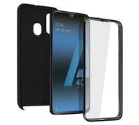 Coque pour Samsung Galaxy A40 Intégrale Rigide Avant Souple Tactile noir
