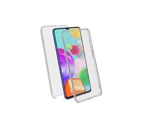 Coque Pour Samsung Galaxy A41 Protection Arrière Rigide plus Avant Souple Transparent