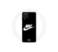Coque pour Samsung Galaxy A42 5G Nike Logo blanc fond Noir