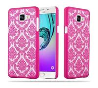 Coque pour Samsung Galaxy A5 2016 Hard Case Étui Rigide Protection Fleur Housse