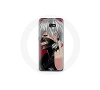 Coque pour Samsung Galaxy A5 2017 Tokyo Ghoul Kaneki Ken Masque Anime doigt
