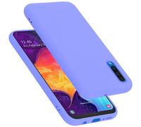 cadorabo Coque Compatible avec Samsung Galaxy A50 4G / A50s / A30s, Étui Housse en Silicone- Coque pour Galaxy A50 4G / A50s / A30s- Protection Antichoc, Anti-Empreintes - Mat Liquid Light Purple