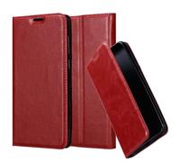 cadorabo Coque pour Samsung Galaxy A50 en Rouge DE Pomme - Housse Protection avec Fermoire Magnétique, Stand Horizontal et Fente Carte - Portefeuille Etui Poche Folio Case Cover