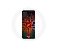 Coque pour Samsung Galaxy A51 5G Stranger Things Saison 4 Affiche Equipages de la Nouvelle Théorie