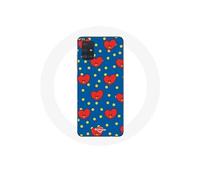 Coque pour Samsung Galaxy A51 BTS Bangtan Garçons BT21 TATA de V Fond Bleu