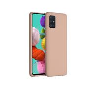 Accezz Coque Liquid Silicone pour Samsung Galaxy A51 - Rose