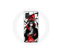 Coque pour Samsung Galaxy A51 Itachi Uchiwa Naruto Anime Teaser